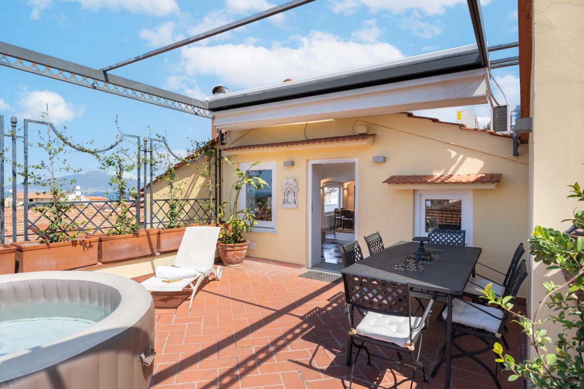 The Roof Villa Península Sorrentina Exterior foto
